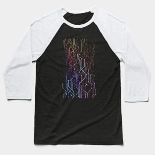 Geometric Grafik Baseball T-Shirt